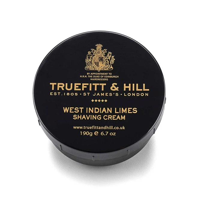 Крем для Гоління Truefitt & Hill West Indian Limes Shaving Cream 190 г
