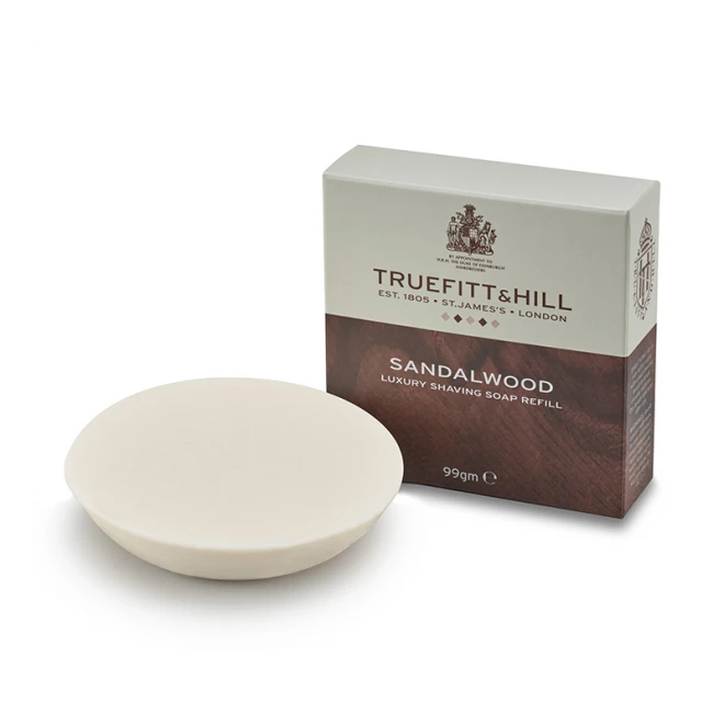 Мило Для Гоління Truefitt & Hill Sandalwood Luxury Shaving Soap (Запаска) 99 Г