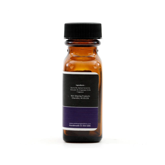 Олія До і Після Гоління WSP Pre & Post Shave Oil Black Amber Vanille 30 мл
