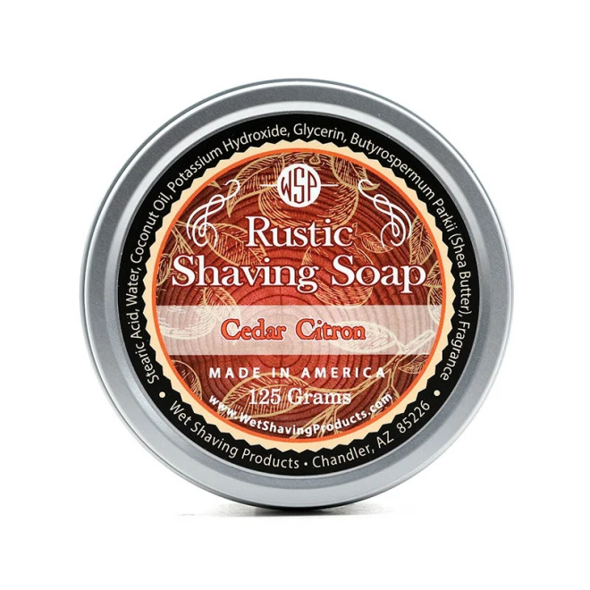 Мило Для Гоління Wsp Rustic Shaving Soap Cedar Citron 125 г