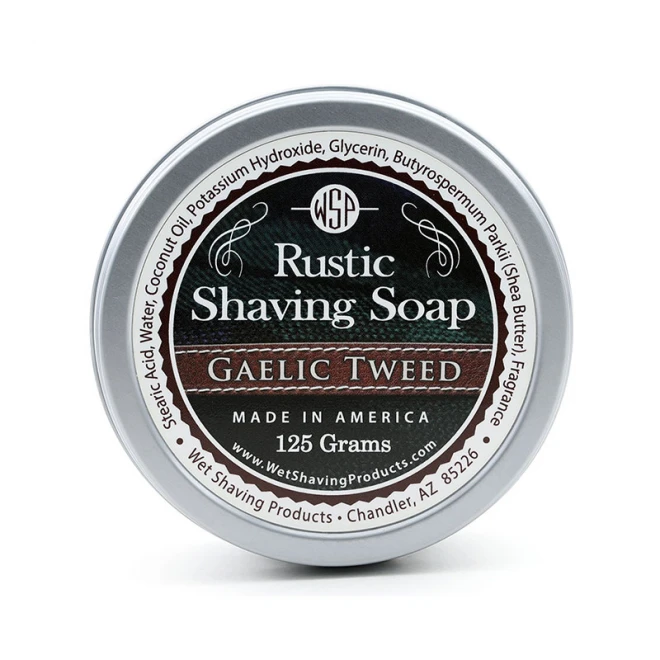 Мило Для Гоління Wsp Rustic Shaving Soap Gaelic Tweed 125 г