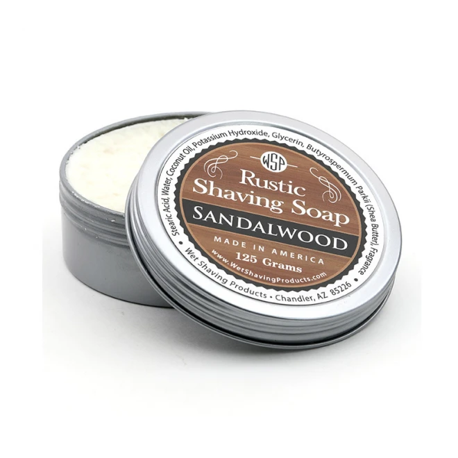 Мило Для Гоління Wsp Rustic Shaving Soap Sandalwood 125 г