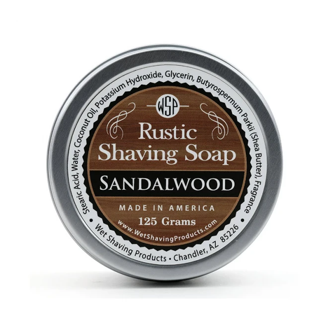 Мило Для Гоління Wsp Rustic Shaving Soap Sandalwood 125 г