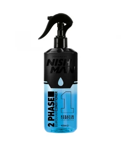 Кондиціонер 2-х фазний для волосся та бороди Nishman Beard & Hair Conditioner 400 мл