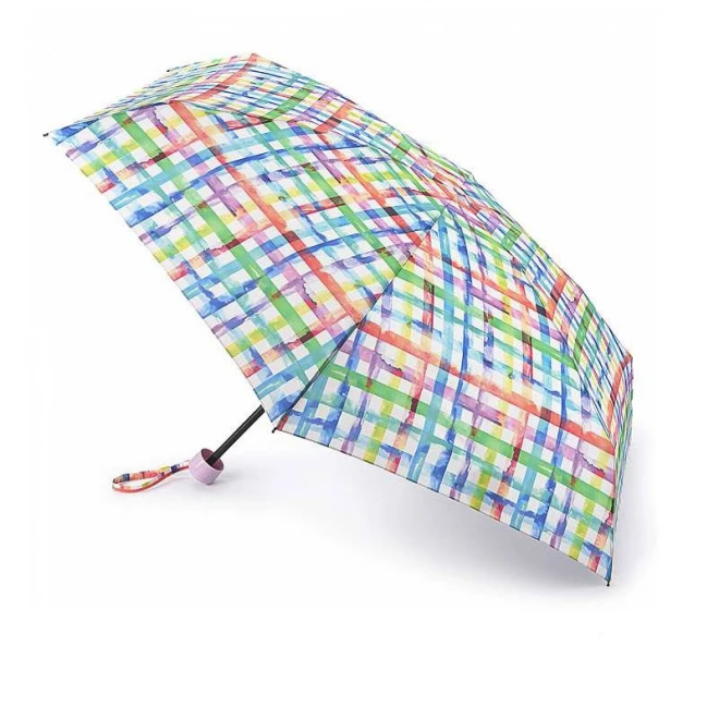 Парасоля жіноча Fulton Soho-2 Rainbow Check L859
