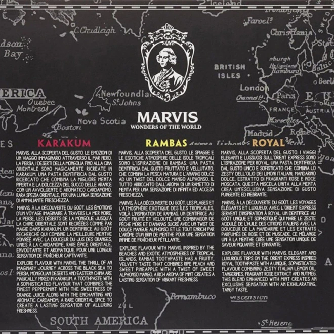 Подарунковий набір Marvis 3 Flavours Box (Royal, Karakum, Rambas)