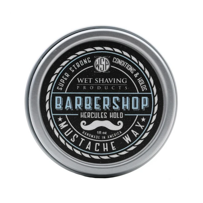 Віск для вусів WSP Mustache Wax Barbershop Hercules Hold  30 мл