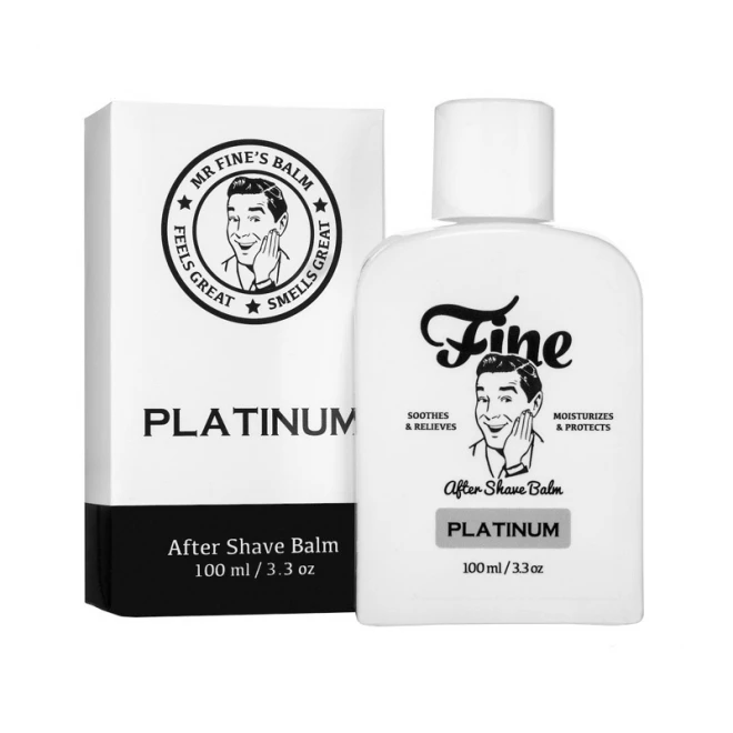 Бальзам після гоління Fine After Shave Balm - Platinum 100 мл