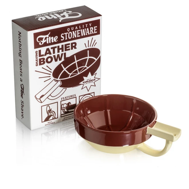 Чаша для гоління Fine Lather Bowl - Crimson/Ivory 