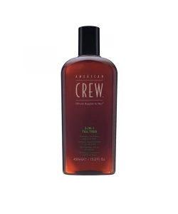 Шампунь (3 в 1) American Crew Shampoo, Conditioner and Body Wash Tea Tree 450 мл