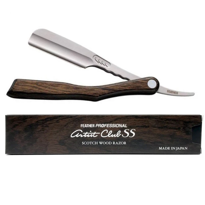 Небезпечна Бритва Шаветт Feather Artist Club Scotch Wood SS ACS-RSW