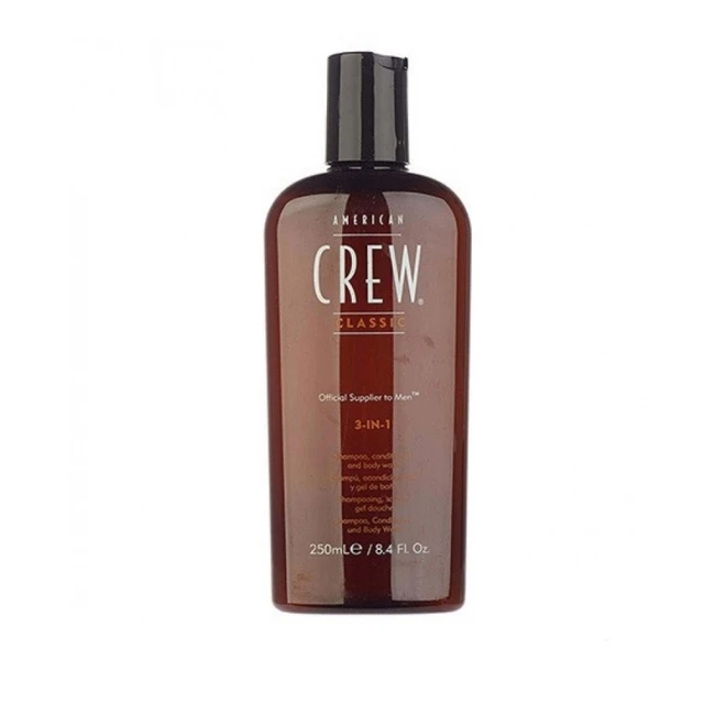 Шампунь (3 В 1) American Crew Shampoo, Conditioner and Body Wash 250 мл