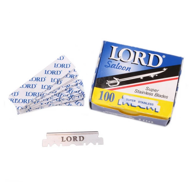 Леза половинки Lord 100 Singel Edge Razor Blades 100шт.