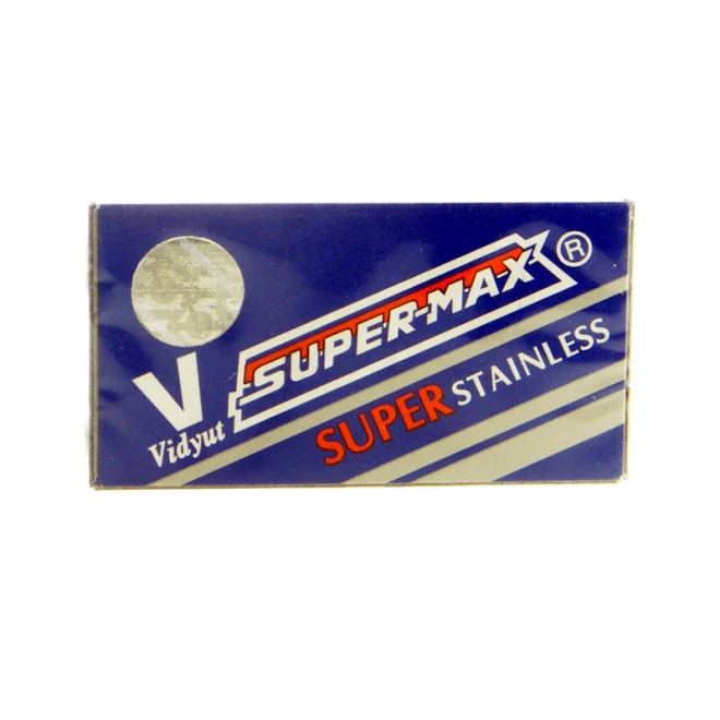 Леза Super-Max Super Stainless DE Razor Blades 10 шт