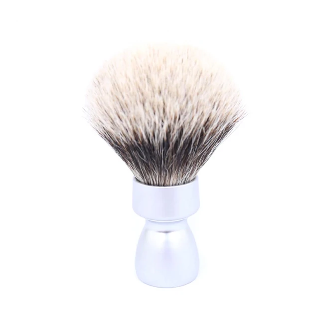 Помазок для гоління Yaqi Brush  Metal handle M150801-B2