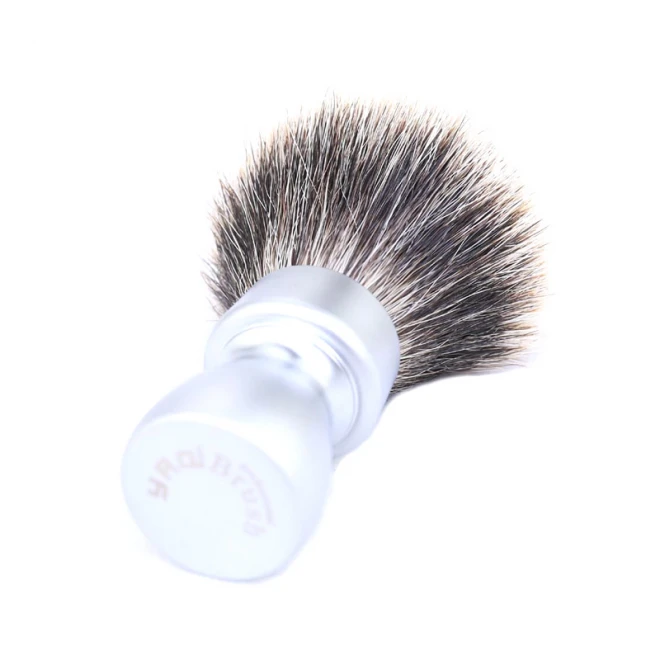 Помазок для гоління Yaqi Brush  Metal handle M150801-B2