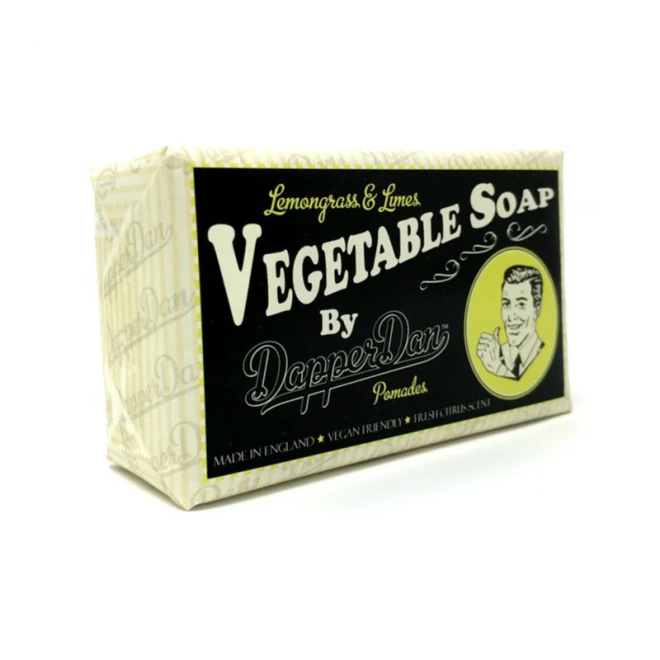 Мило Dapper Dan Lemongrass & limes Vegetable Soap 190 г