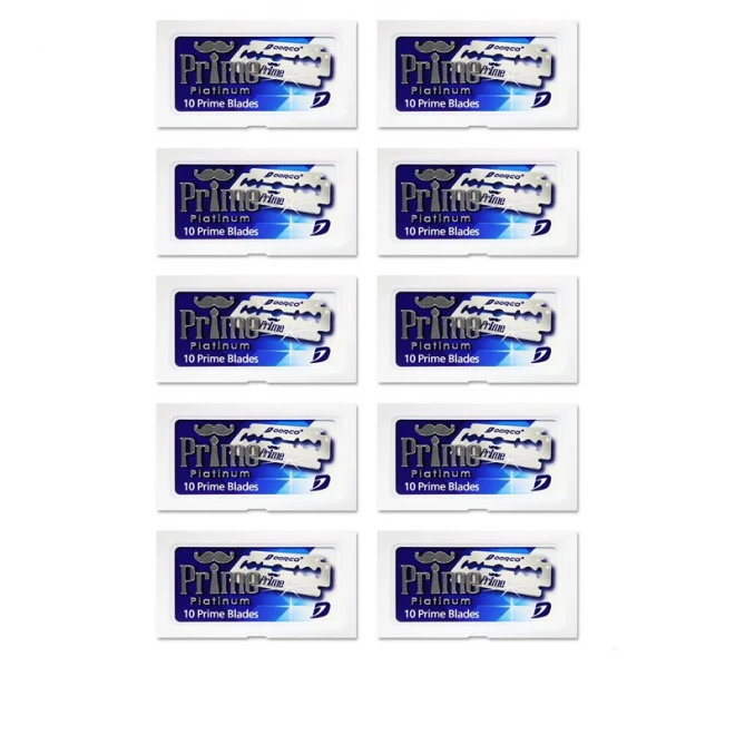 Леза Dorco Prime Platinum DE Razor Blades 100 шт