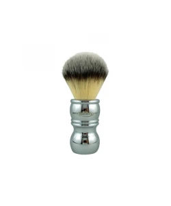 Помазок для гоління RazoRock Chrome Silvertip Plissoft Synthetic Shaving Brush