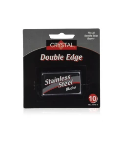 Леза Crystal Super + Stainless Steel Platinum Coated Double Edge Safety 10шт