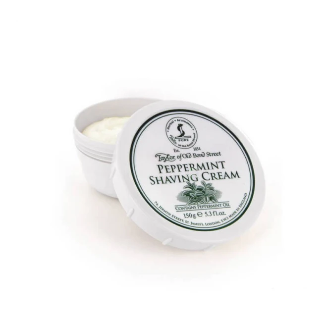 Крем для гоління Taylor of Old Bond Street Peppermint 150 г