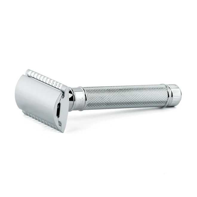 Станок для Гоління Т-подібний Edwin Jagger Knurled DE89KN14BL