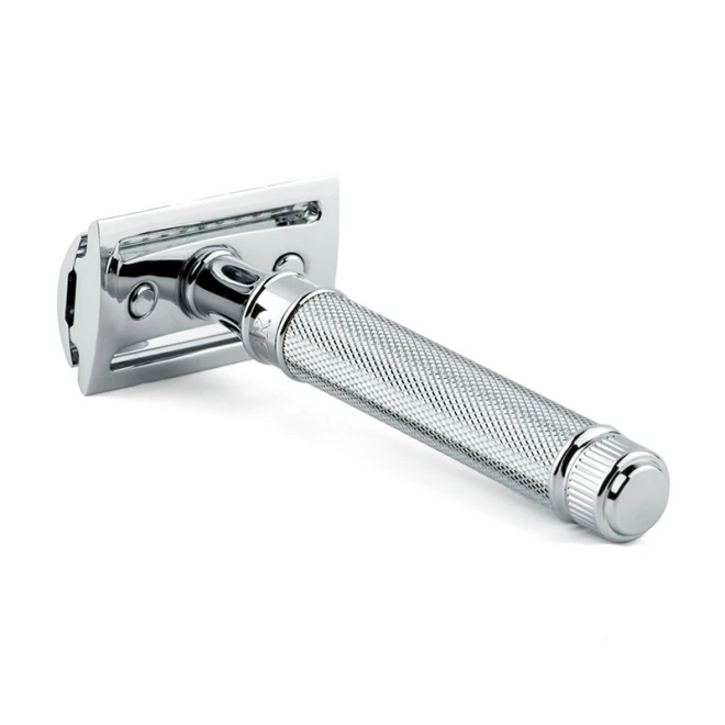 Станок для Гоління Т-подібний Edwin Jagger Knurled DE89KN14BL