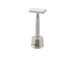 Станок для гоління Т-подібний Feather AS-D2S з підставкою 