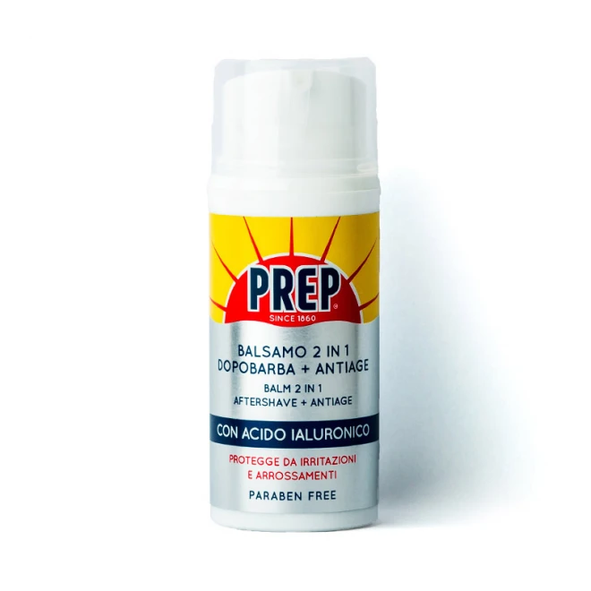 Бальзам 2 в 1 после бритья и против морщин Prep Balm 2 In 1 Aftershave+Anti Аge 80 мл