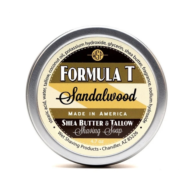 Мило Для Гоління Wsp Formula T Shaving Soap Sandalwood 125 г