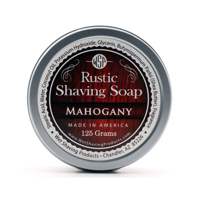 Мило Для Гоління Wsp Rustic Shaving Soap Mahogany 125 г