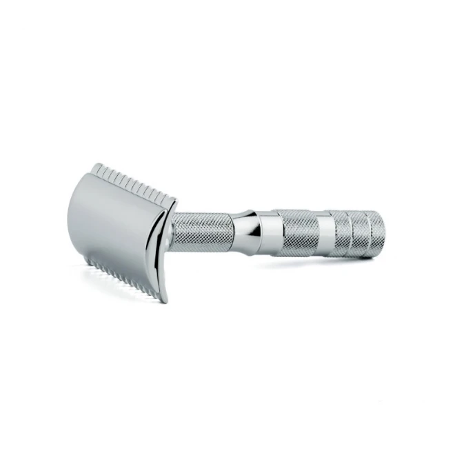 Станок для Гоління Т-подібний Merkur Travel Razor 985000 в Шкіряному Чохлі