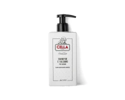 Шампунь І Кондиціонер Для Бороди 2 В 1 Cella Shampoo E Balsamo Per Barba 200 Мл
