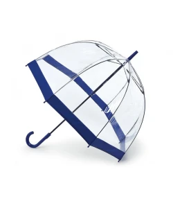 Парасоля Жіноча Прозора Fulton Birdcage-1 Navy L041 (6F033) 