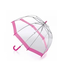 Парасоля Жіноча Прозора Fulton Birdcage-1 Pink L041 (6F022) 