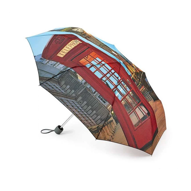 Парасоля Жіноча Fulton Minilite-2 London Scene L354 (6F3348) 