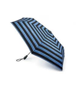 Парасоля Жіноча Fulton Open & Close Superslim-2 Brush Stripe L711 (6F3288) 