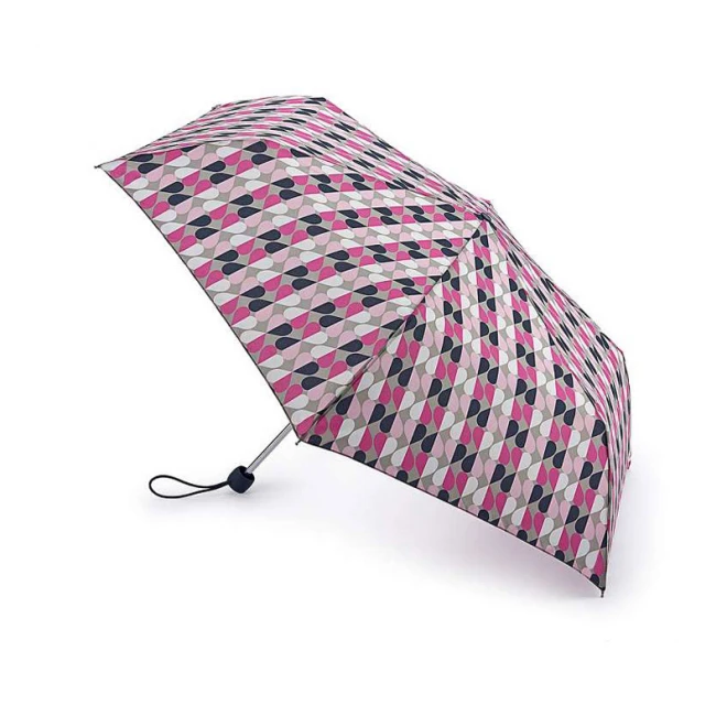 Парасоля Жіноча Fulton Superslim-2 Geo Heart L553 (7S3373) 