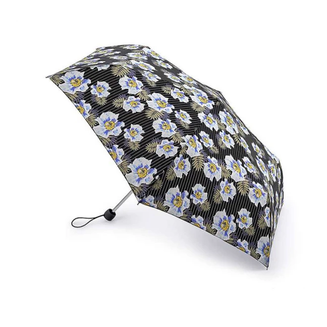Парасоля Жіноча Fulton Superslim-2 Pinstripe Flower L553 (7S3375) 