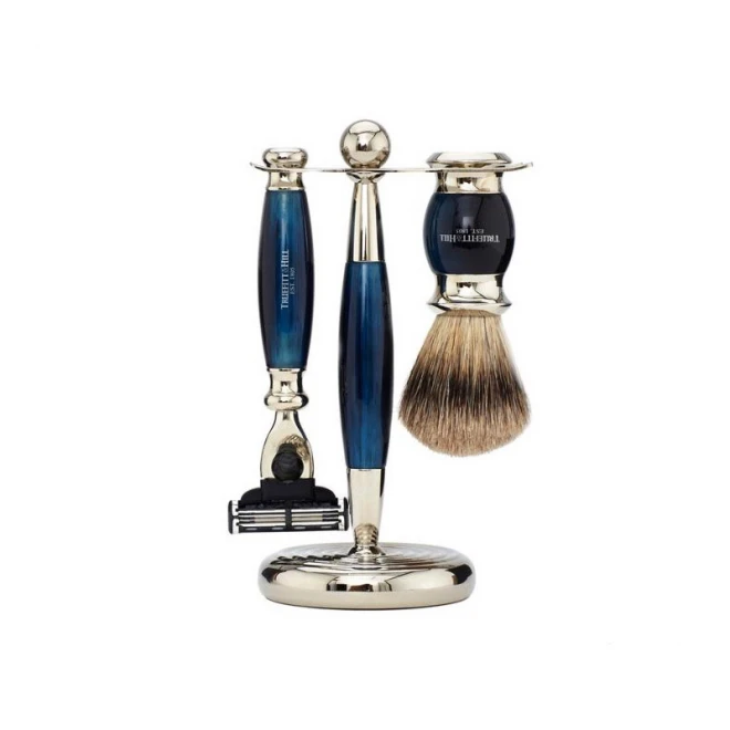 Набір Для Гоління Truefitt & Hill Edwardian Collection Mach 3 Blue Opal