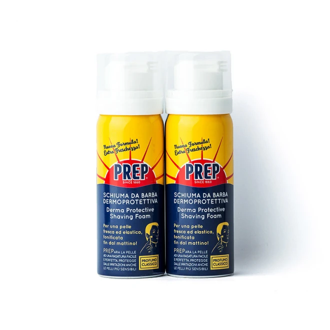 Піна для Гоління Prep Derma Protective Shaving Mini Foam 2 x 50 мл