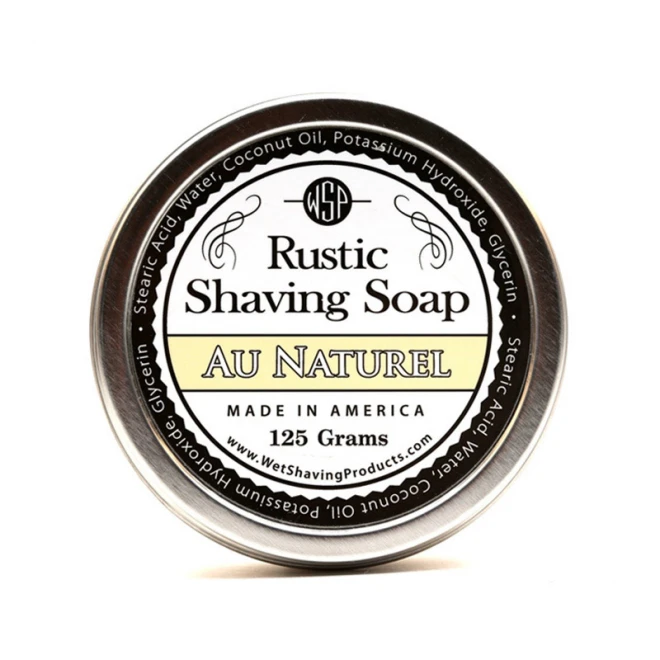Мило Для Гоління Wsp Rustic Shaving Soap Au Naturel 125 Г