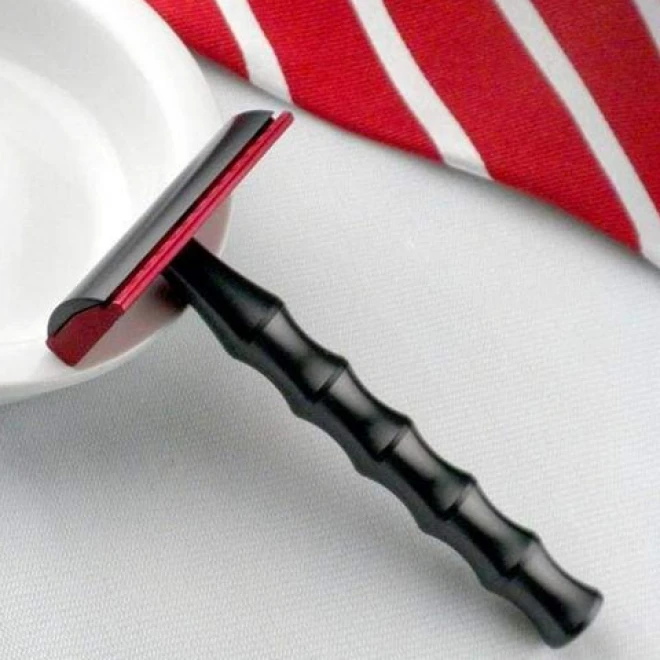 Станок для гоління Above The Tie Bamboo SE1 Aluminium Single Edge Safety Razor