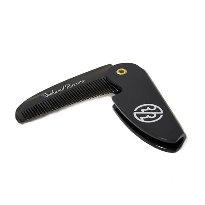 Гребінь Для Вусів Та Бороди Rockwell Folding Moustache And Beard Comb 