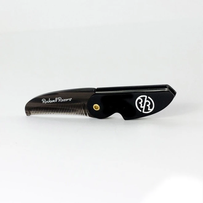 Гребінь Для Вусів Та Бороди Rockwell Folding Moustache And Beard Comb 