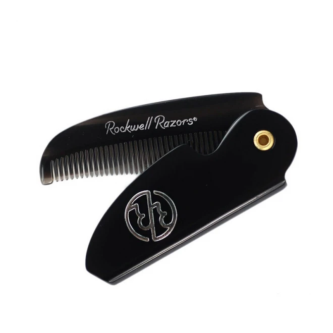 Гребінь Для Вусів Та Бороди Rockwell Folding Moustache And Beard Comb 