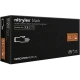 Нітрилові рукавиці без пудри Nitrylex Black Protective Gloves розмір XL