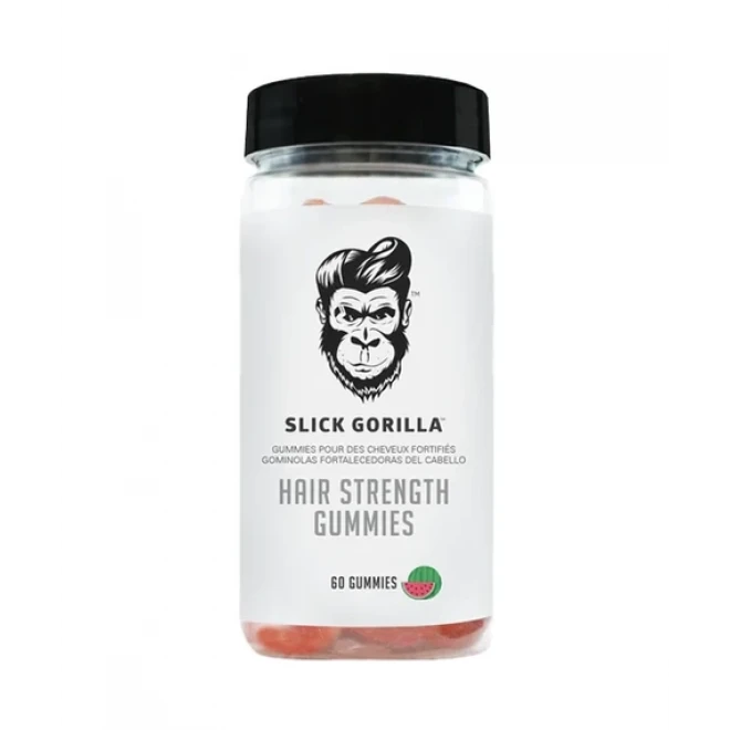 Дієтична добавка для здорового волосся Slick Gorilla Gummies 60шт