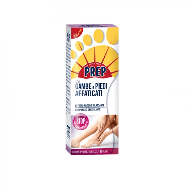 Гель для зняття втоми й важкості з ніг Prep Gel Gambe e Piedi Affaticati 125 мл