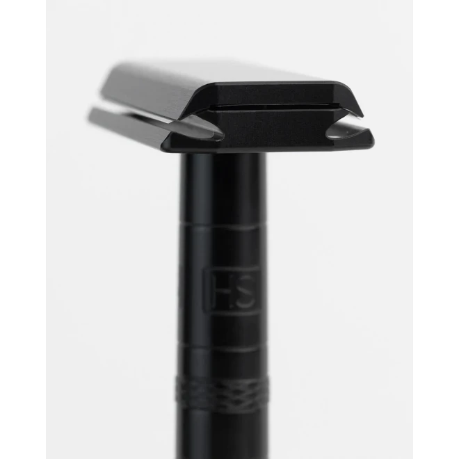 Станок для гоління Henson AL13 - Mild Safety Razor - Jet Black +